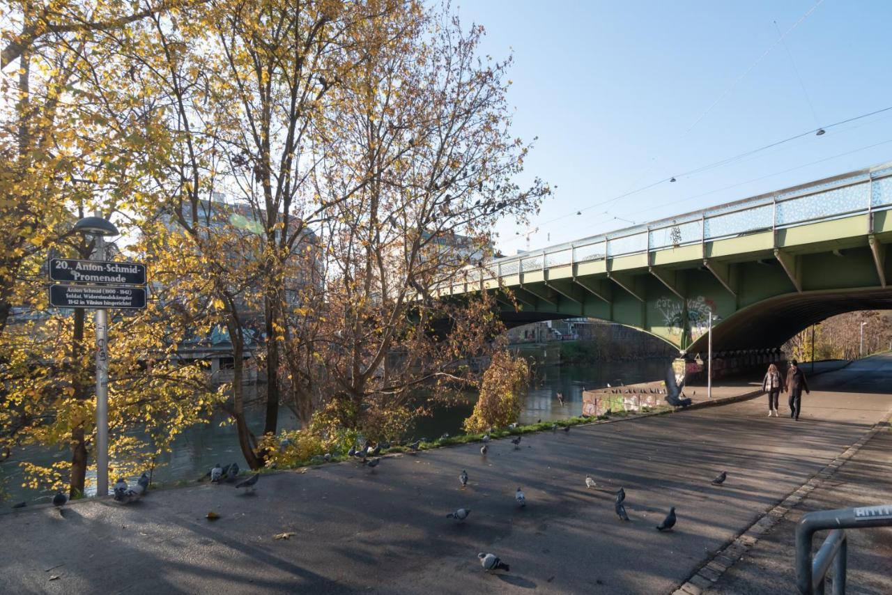 An Der Donau, 10 Minuten Ins Zentrum, Klimaanlage Viyana Dış mekan fotoğraf